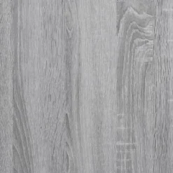 Sale 2 stk. robuste plantestativer i konstrueret træ | Farve: Grå sonoma-eg | Størrelse: 33x33x100 cm Plantestativer