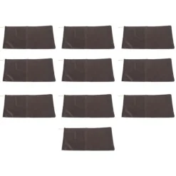 Clearance 10 STK Sandløse Sandposer Snørebånd Flood Water Barriers Polyester 9,8x19,7in Dam Bag til Kælder Garage Anti Flood Coffee Beredskabsplaner