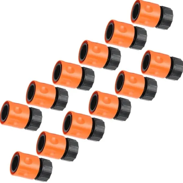 Discount 12 stk. slange hurtigkobling tilslutning G3/4 indvendig gevind havevandingstilbehør Vanding