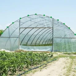 New 40 stk. store plastikklips til drivhuse 11-12 mm til nettunnelklips, drivhusfilmklips til støtte af sæsonbestemte planteudvidelser Haveduge