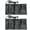 Kit Til Plante- & Urtedyrkning^2 stk Vandtæt frøplante varmemåtte Plante frøspiring Vækst Konstant temperatur Pad EU-stik 220‑240V