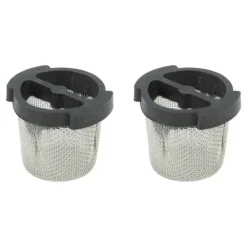 New 2 stk Zodiac Polaris Pool Cleaner 280 380 360 180 Universal Wall Fitting & Quick Disconnect Filter Screen Pool- & Spatilbehør