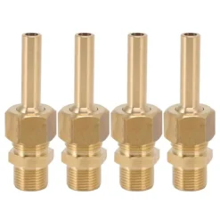 New 4 store sekskantede kobbervandfontænedyser G3/8 hangevind Springvand & Damme