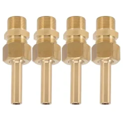 New 4 store sekskantede kobbervandfontænedyser G3/8 hangevind Springvand & Damme