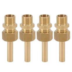 New 4 store sekskantede kobbervandfontænedyser G3/8 hangevind Springvand & Damme