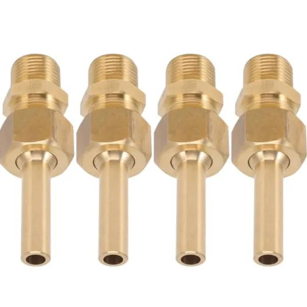 New 4 store sekskantede kobbervandfontænedyser G3/8 hangevind Springvand & Damme