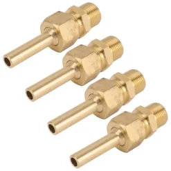 New 4 store sekskantede kobbervandfontænedyser G3/8 hangevind Springvand & Damme