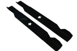 Hot 2 X 53,5 CM (42") plæneklipper kniv til Einhell, Royal, Partner Havemaskiner