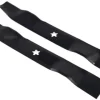 Best 2 X 46 CM 36" plæneklipper kniv til Husqvarna LT100 LT112 LT120 LT125 LT135 LTH125 Havemaskiner