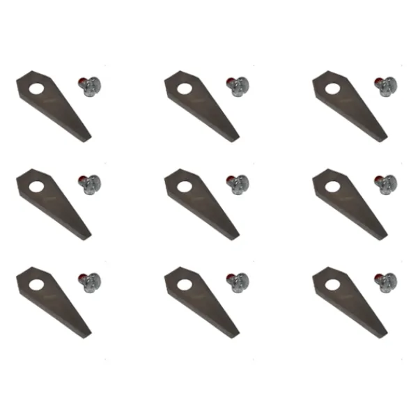 Outlet 9 X 4,9 CM knive til robotplæneklipper BOSCH Indego 350 400 800 1000 1100 Connect Havemaskiner