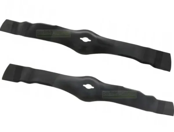 Hot 2 X 55,5CM plæneklipper kniv til John Deere LT133 LT155 LT160 LT166 LT170 LT180 M130718 M130719 Havemaskiner