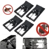 Skadedyrsfælder^4 x METAL RAT TRAP PEST CONTROL RODENT INDOOR OUTDOOR CATCHER MOUSE LARGE
