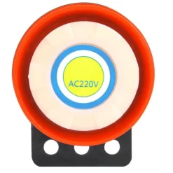 Outlet AC 220V 110dB Aktiv Buzzer Alarm Bipper - Gør-det-selv Elektronik Brandalarm
