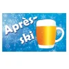 Hot Afterski-flag (150 x 90 cm) Flag & Vindposer