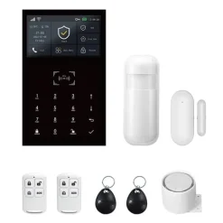 Hjemmealarmsystemer^Alarm System Kit, Trådløs forbindelse, Smart Home Integration, 4G WiFi Kit A, EU stik