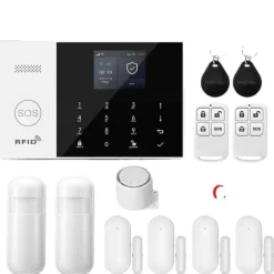 Online Alarm System, Trådløs Forbindelse, Smart Home Kompatibilitet,C-2G-EU Hjemmealarmsystemer