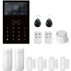 Hjemmealarmsystemer^Alarm System, Trådløs Forbindelse, Smart Home Integration,4G WiFi Kit C, EU Stik