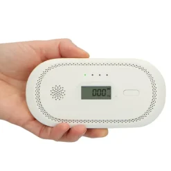 Røg- & Kulmonoxiddetektorer^Alecto Kuliltealarm med 10 års driftstid for sensor og display