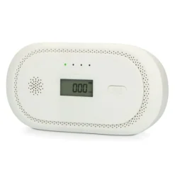 Røg- & Kulmonoxiddetektorer^Alecto Kuliltealarm med 10 års driftstid for sensor og display