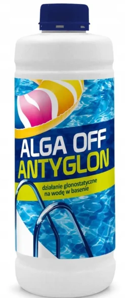 Clearance ALGA OFF ANTI-ALGE POOLVAND VÆSKE 1L Pool- & Spatilbehør