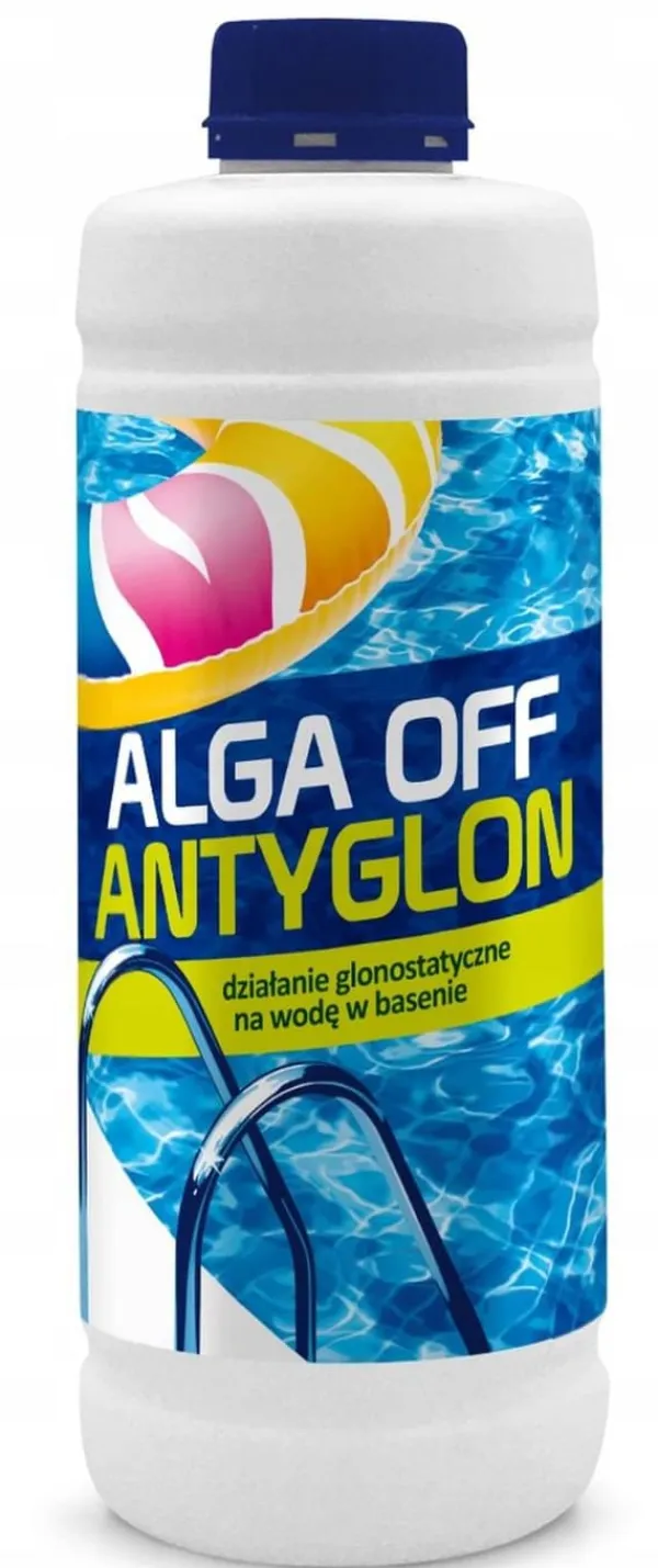 Clearance ALGA OFF ANTI-ALGE POOLVAND VÆSKE 1L Pool- & Spatilbehør