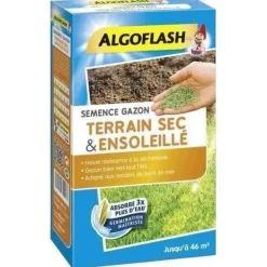 Frø^ALGOFLASH - Tør, solrig græsplæne 1 kg