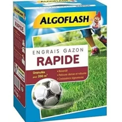 Gødningsmidler^ALGOFLASH Hurtigvirkende Græsgødning - 4 kg