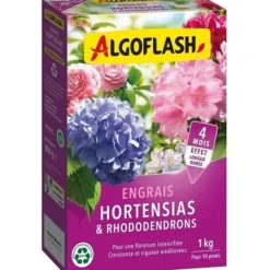 Hot ALGOFLASH NATURASOL Gødning til hortensia og rhododendron - 1 kg Gødningsmidler