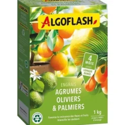 Online ALGOFLASH NATURASOL Gødning til citrusfrugter, oliven og palmer - 1 kg Gødningsmidler