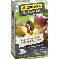 Gødningsmidler^ALGOFLASH NATURASOL Langtidsvirkende gødning til frugttræer - 2 kg