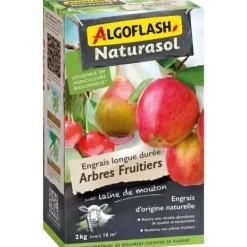 Gødningsmidler^ALGOFLASH NATURASOL Langtidsvirkende gødning til frugttræer - 2 kg