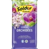 Outlet ALGOFLASH Orkidéjord 6 L - Specifik jord - Fyrrebark - NPK-gødning - 6 l Jord & Sand