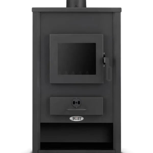 Viking Choice Brændeovne^Alsidig brændeovn med vandmantel - 15 kW, egnet til åbne og lukkede systemer