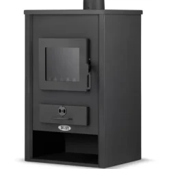 Viking Choice Brændeovne^Alsidig brændeovn med vandmantel - 15 kW, egnet til åbne og lukkede systemer