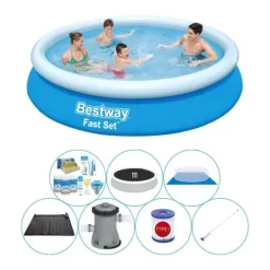 Bestway Pooler^Alt i 1 poolpakke - Fast Set Rundt 366x76 cm