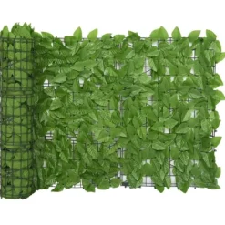Buer, Spalier, Lysthuse Uden Tag^Altanafskærmning 600x75 cm grønne blade - Altanafskærmning - Altanafskærmninger - Home & Living