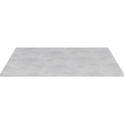 Havedekorationer^Aluminium Checker Plader 4 stk - Skridsikre Trapplik | Farve: Sølv | Størrelse: 40x40 cm