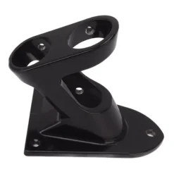 Outlet Aluminiumslegering Dobbelthul Rustfast Flagstang Holder Beslag til Udendørs Flag & Vindposer