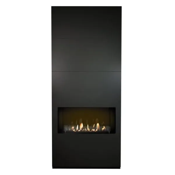 Pejse^Ambiance BCB bioethanol pejs - Sort - Højt til loftet - 3,5 KW varme
