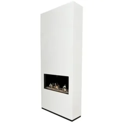 Pejse^Ambiance BCW bioethanol pejs - Hvid - Højt til loftet - 3,5 KW varme