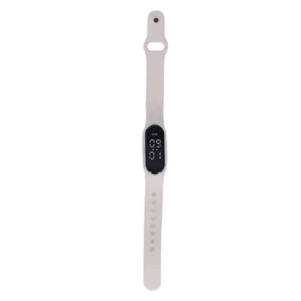 Discount Anti Mosquito Armband Watch Silica Gel USB Uppladdningsbart Ultraljud Myggmedel Armband för Outdoor White Insektmiddel & Dyreafvisende Middel