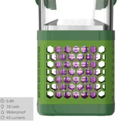 New Anti-insektlampe Aktive 10 x 21 x 10 cm (6 enheder) Insektmiddel & Dyreafvisende Middel