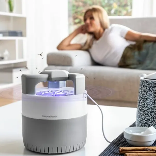 Insektmiddel & Dyreafvisende Middel^Anti-myg suge lampe KL Silen InnovaGoods