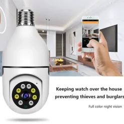Sikkerhedsmonitorer & Videokameraer^AOC-7904-D8 360° PTZ-sikkerhedskamera - HD, smart sporing, nattesyn, ingen blinde vinkler