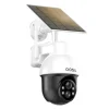 Sikkerhedsmonitorer & Videokameraer^AOSU Solar Sikkerhedskamera, 3MP Opløsning, 360-Graders Dækning,1 stk, EU -stik