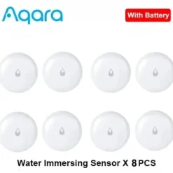 Lækagedetektorer^Aqara Vanddykning Sensor, IP67 Vandtæt, Zigbee Kommunikation,8X vandsensor