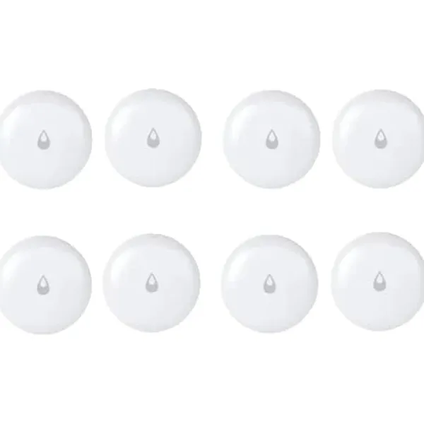 Outlet Aqara Vandlækagesensor, IP67 Vandtæt, Zigbee Forbindelse,8stk vand sensor Lækagedetektorer