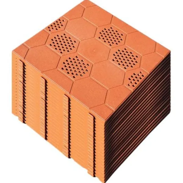 Outlet Artplast Flise Easy 39x39x2.5 Cm 20 Enheder Brun Havedekorationer