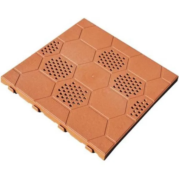 Outlet Artplast Flise Easy 39x39x2.5 Cm 20 Enheder Brun Havedekorationer