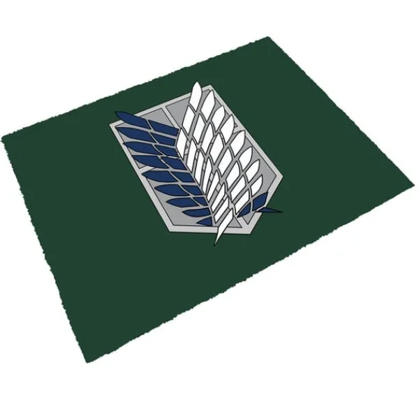 Flag & Vindposer^Attack on Titan Emblema Scout doormats